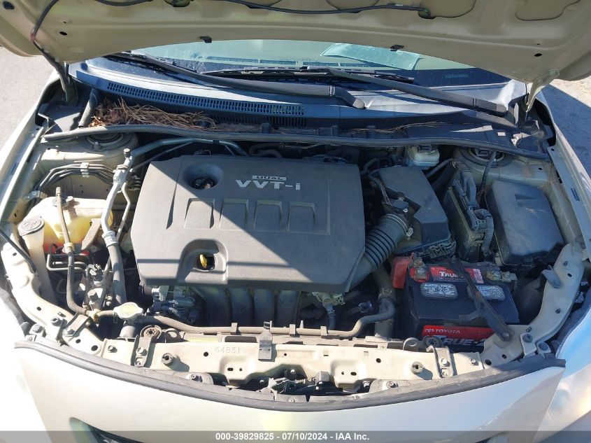 2010 Toyota Corolla VIN: 2T1BU4EE3AC387272 Lot: 39829825