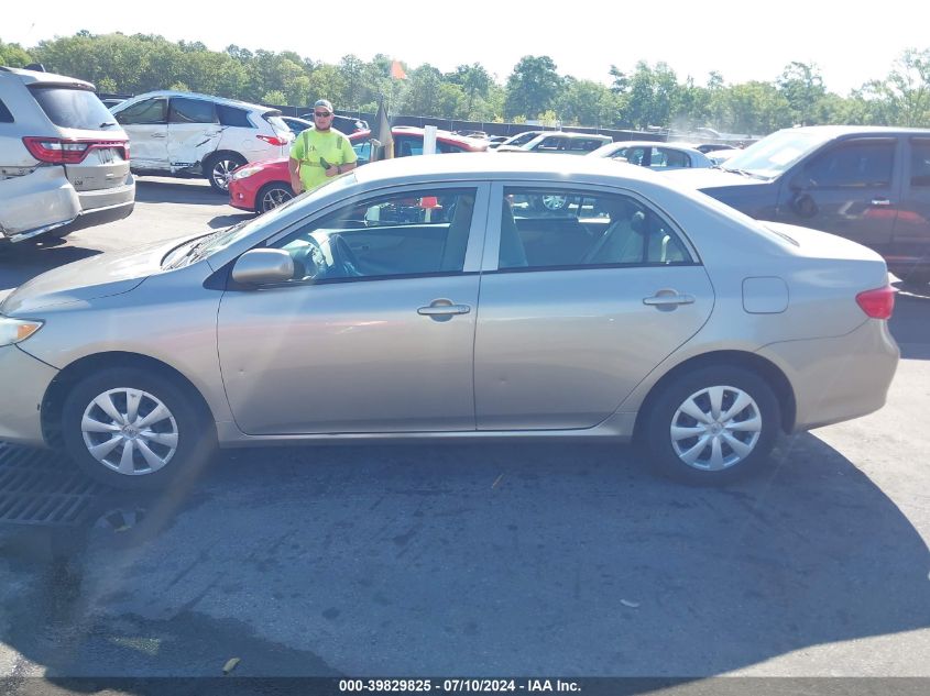 2010 Toyota Corolla VIN: 2T1BU4EE3AC387272 Lot: 39829825