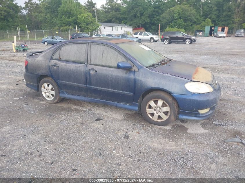 2003 Toyota Corolla S VIN: 2T1BR32E03C123798 Lot: 39829830