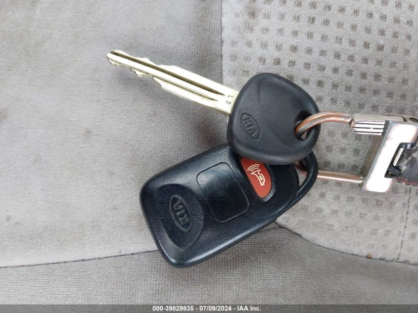 2009 Kia Spectra Ex VIN: KNAFE221095634323 Lot: 39829835