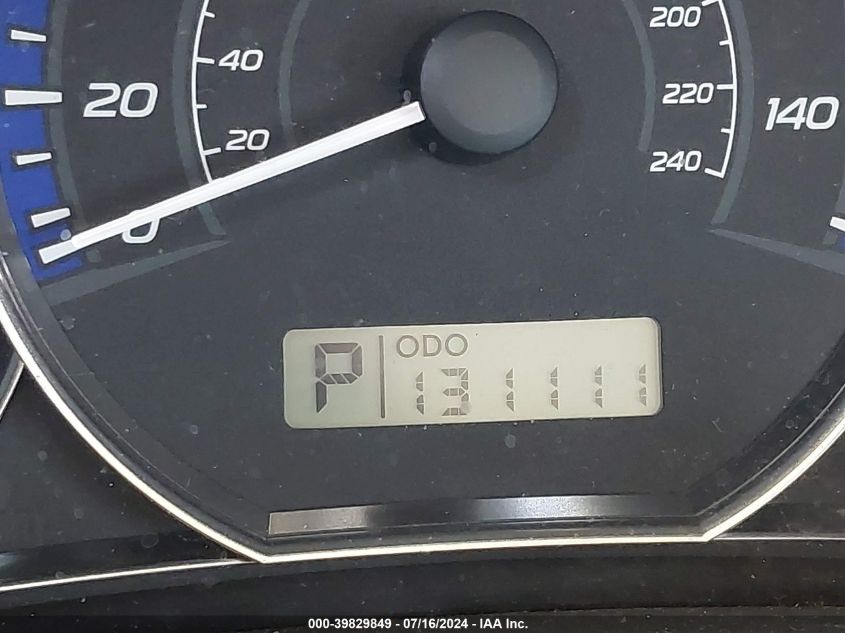 2010 Subaru Forester 2.5X VIN: JF2SH6BC0AH805111 Lot: 39829849