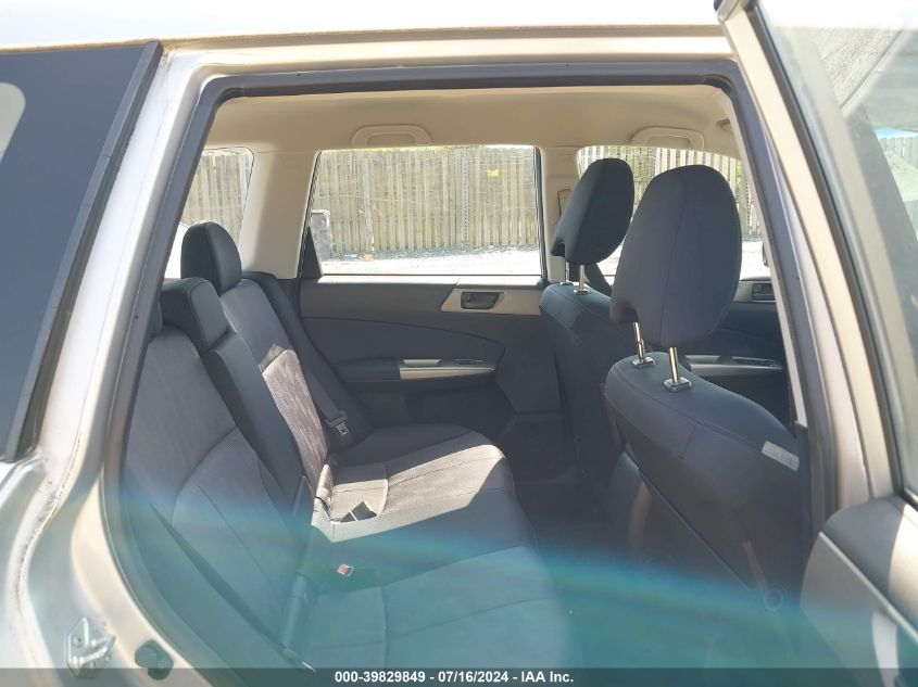 2010 Subaru Forester 2.5X VIN: JF2SH6BC0AH805111 Lot: 39829849