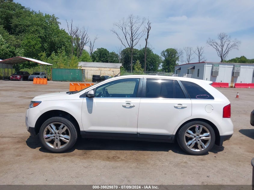 2013 Ford Edge Limited VIN: 2FMDK4KCXDBA73256 Lot: 39829870