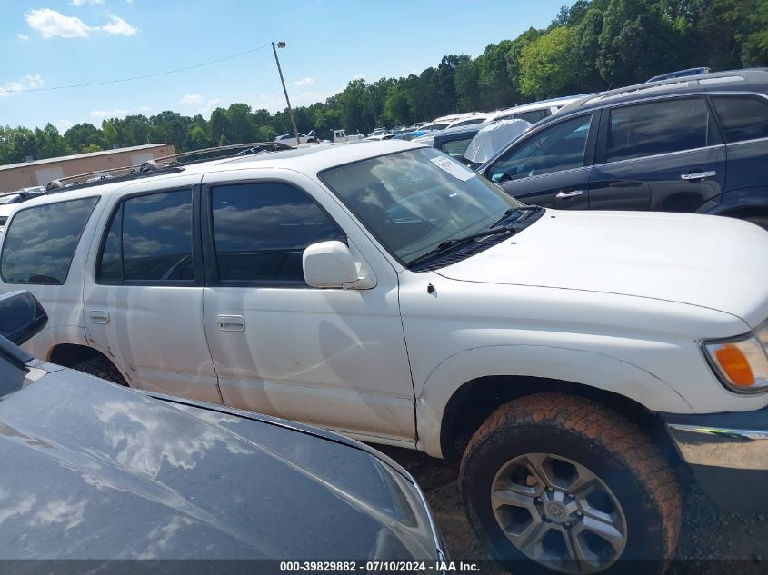 2000 Toyota 4Runner Sr5 V6 VIN: JT3GN86R7Y0159408 Lot: 39829882