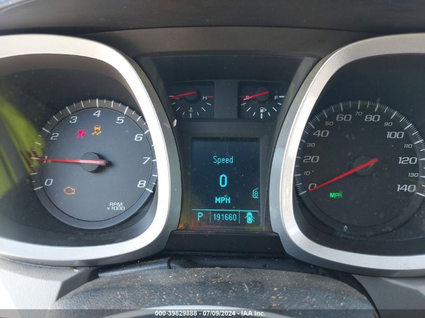 2010 Chevrolet Equinox Lt VIN: 2CNALDEW6A6415716 Lot: 39829888