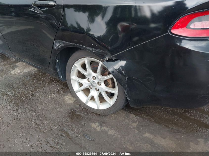 2013 Dodge Dart Sxt VIN: 1C3CDFBA8DD150662 Lot: 39829894