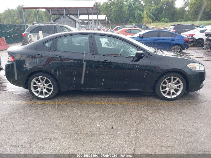 2013 Dodge Dart Sxt VIN: 1C3CDFBA8DD150662 Lot: 39829894