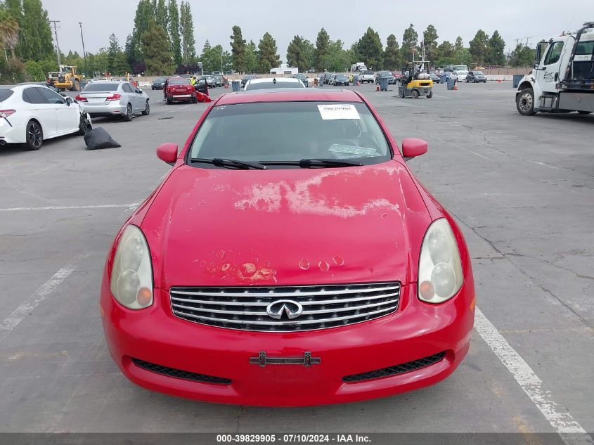 2005 Infiniti G35 VIN: JNKCV54E85M413719 Lot: 39829905