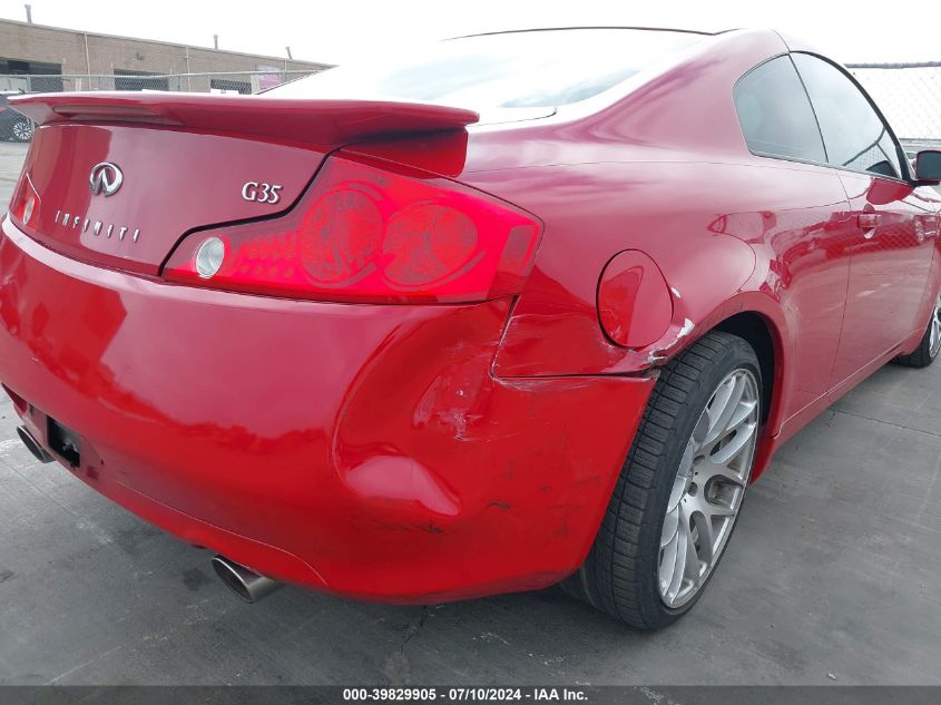 2005 Infiniti G35 VIN: JNKCV54E85M413719 Lot: 39829905