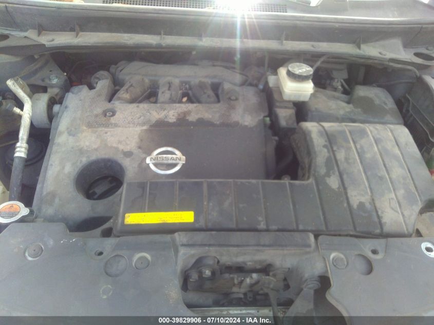 2009 Nissan Murano S/Sl VIN: JN8AZ18U89W024424 Lot: 39829906