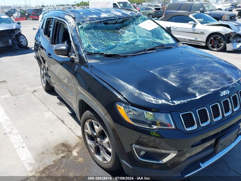 2019 Jeep Compass Limited Fwd VIN: 3C4NJCCB4KT667208 Lot: 39829919