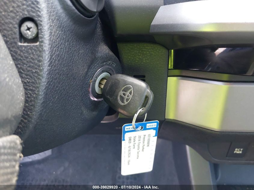 2016 Toyota Tacoma Sr5 V6 VIN: 5TFAZ5CN2GX015339 Lot: 39829920