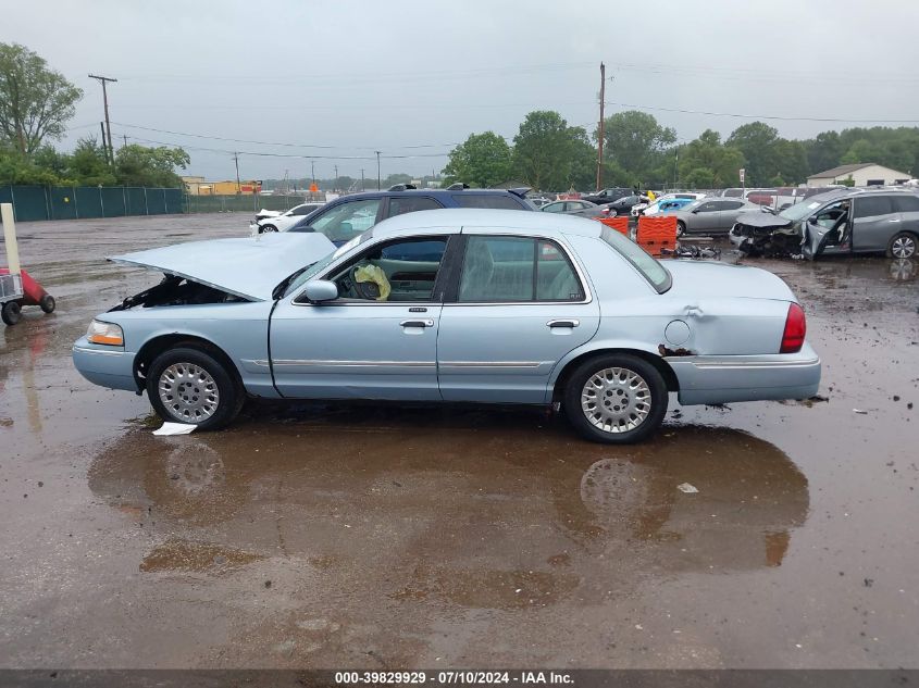 2003 Mercury Grand Marquis Gs VIN: 2MEFM74W23X643086 Lot: 39829929