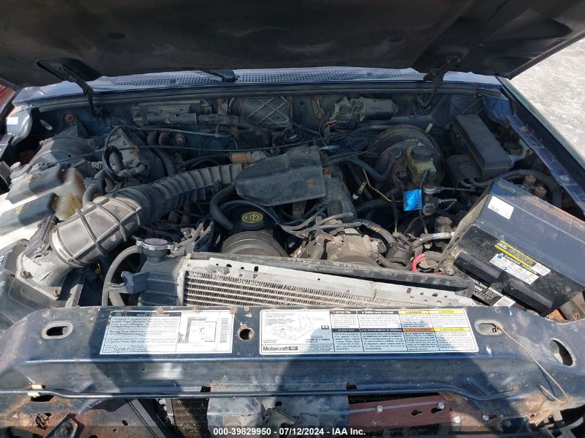 2000 Ford Ranger VIN: 01FTYR10C0YTB2303 Lot: 39829950