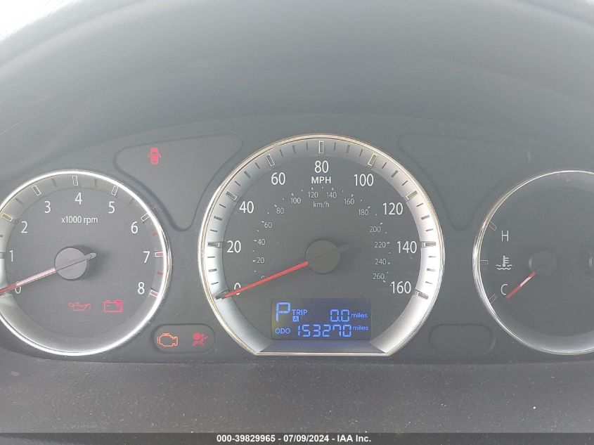 2010 Hyundai Sonata Gls VIN: 5NPET4AC9AH652553 Lot: 39829965