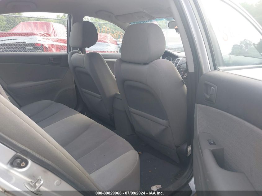 2010 Hyundai Sonata Gls VIN: 5NPET4AC9AH652553 Lot: 39829965