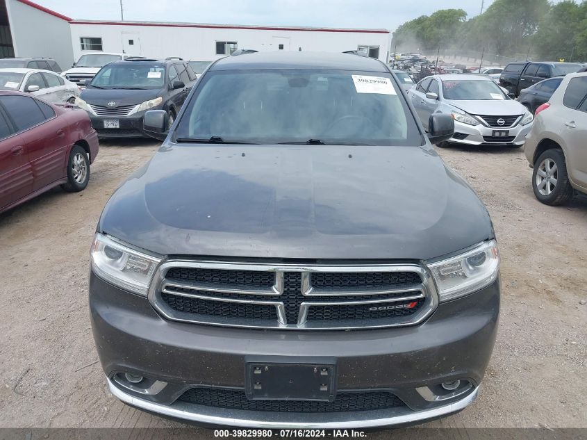 2018 Dodge Durango Sxt Awd VIN: 1C4RDJAG6JC176449 Lot: 39829980