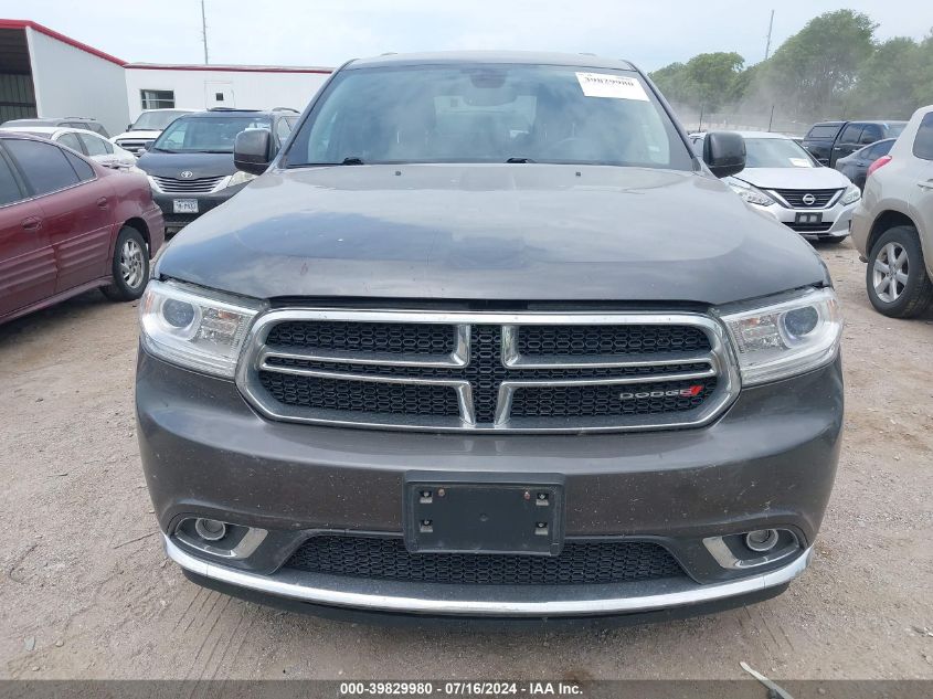 2018 Dodge Durango Sxt Awd VIN: 1C4RDJAG6JC176449 Lot: 39829980