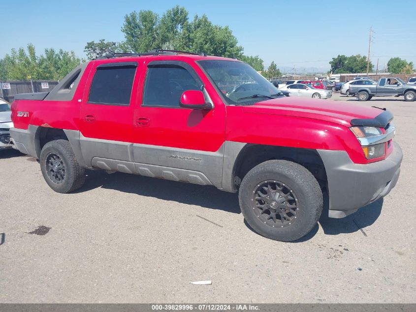 2005 Chevrolet Avalanche 1500 Z71 VIN: 3GNEK12Z65G228886 Lot: 39829996