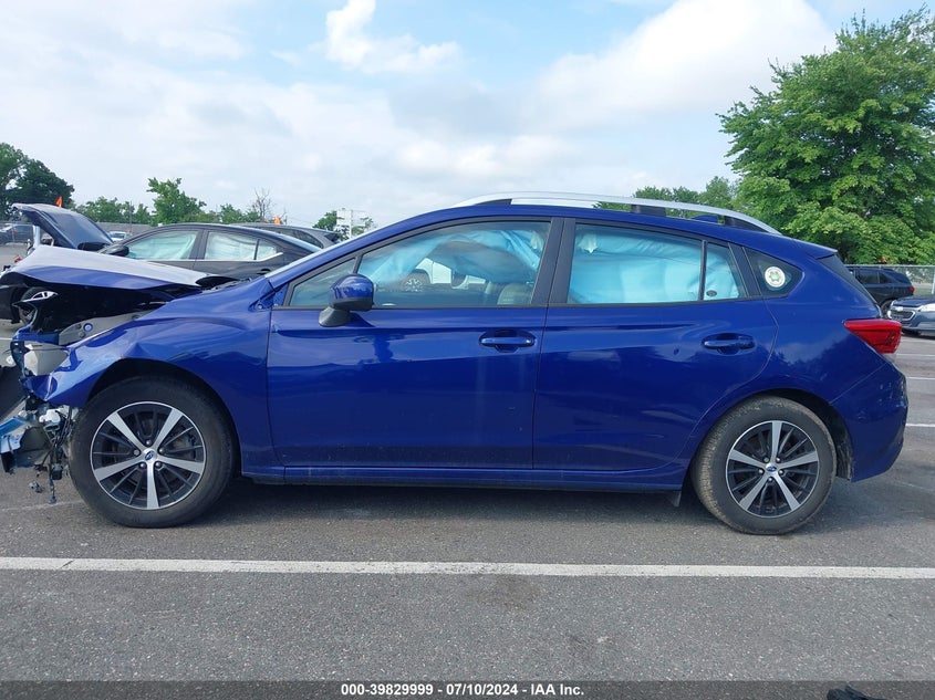 2023 Subaru Impreza Premium VIN: 4S3GTAD6XP3709778 Lot: 39829999