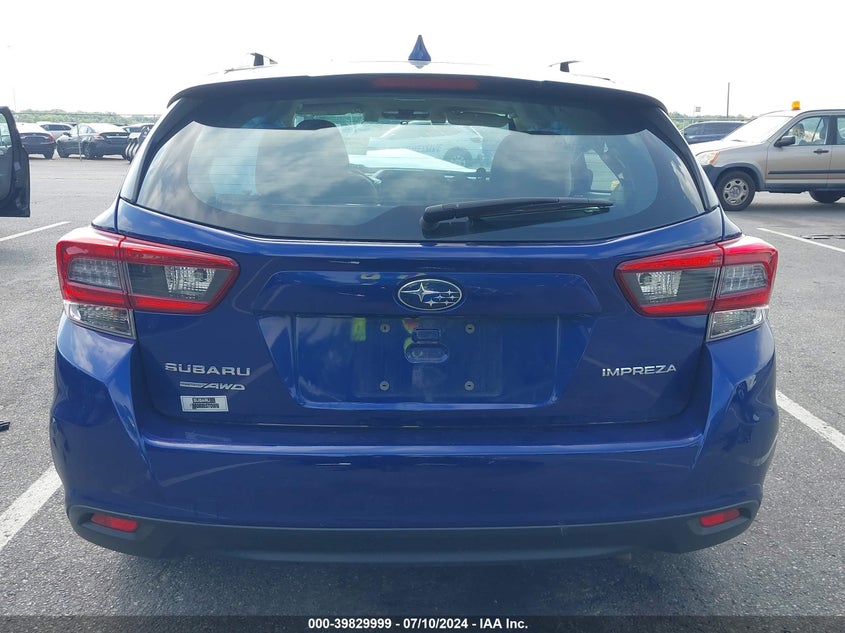 2023 Subaru Impreza Premium VIN: 4S3GTAD6XP3709778 Lot: 39829999