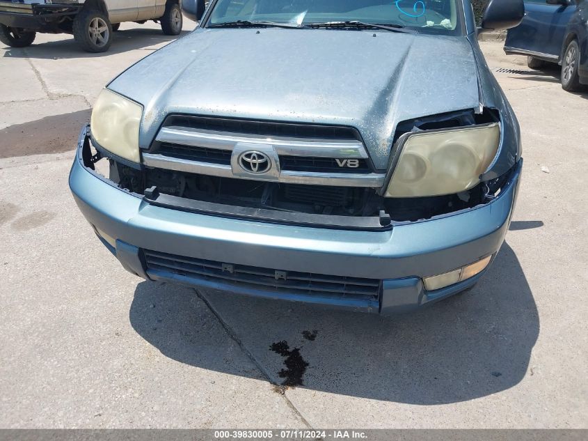 2005 Toyota 4Runner Sr5 V8 VIN: JTEZT14RX50023205 Lot: 39830005