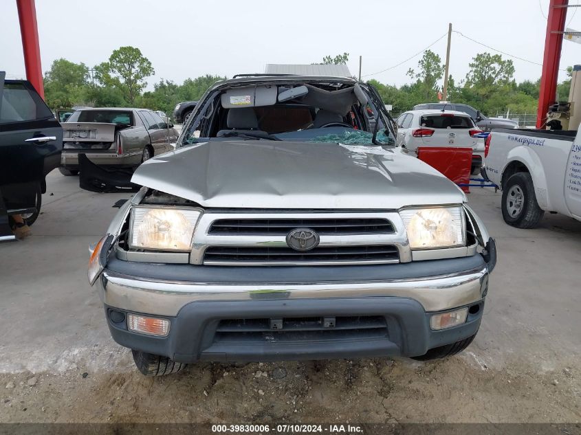 2000 Toyota 4Runner Sr5 VIN: JT3HN86R7Y0291234 Lot: 39830006