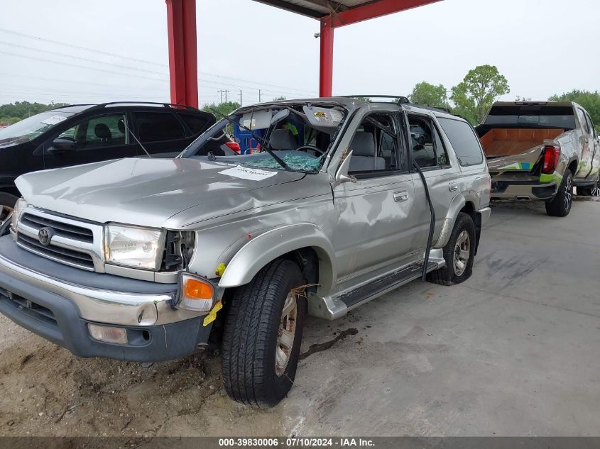 2000 Toyota 4Runner Sr5 VIN: JT3HN86R7Y0291234 Lot: 39830006