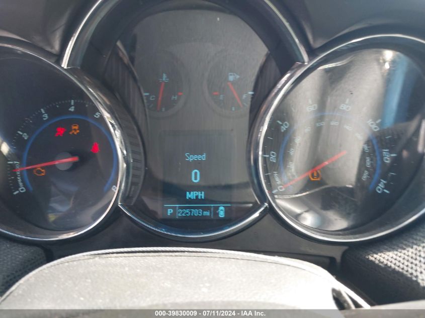 2012 Chevrolet Cruze 1Lt VIN: 1G1PF5SC0C7285756 Lot: 39830009