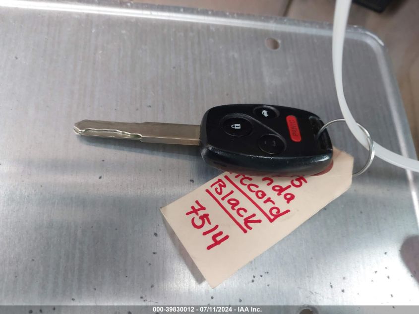 2005 Honda Accord 2.4 Lx VIN: 1HGCM56485A096777 Lot: 39830012