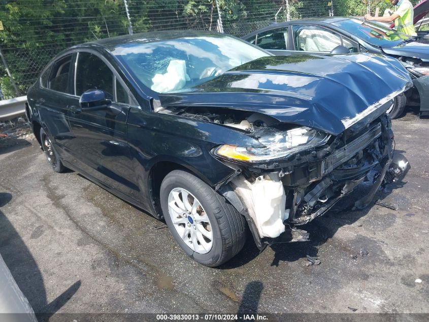 2017 FORD FUSION S - 3FA6P0G76HR107743