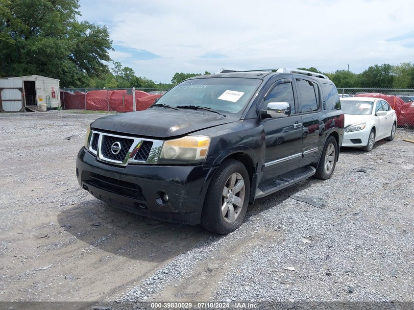 2012 Nissan Armada Sl VIN: 5N1BA0ND8CN606117 Lot: 39830029