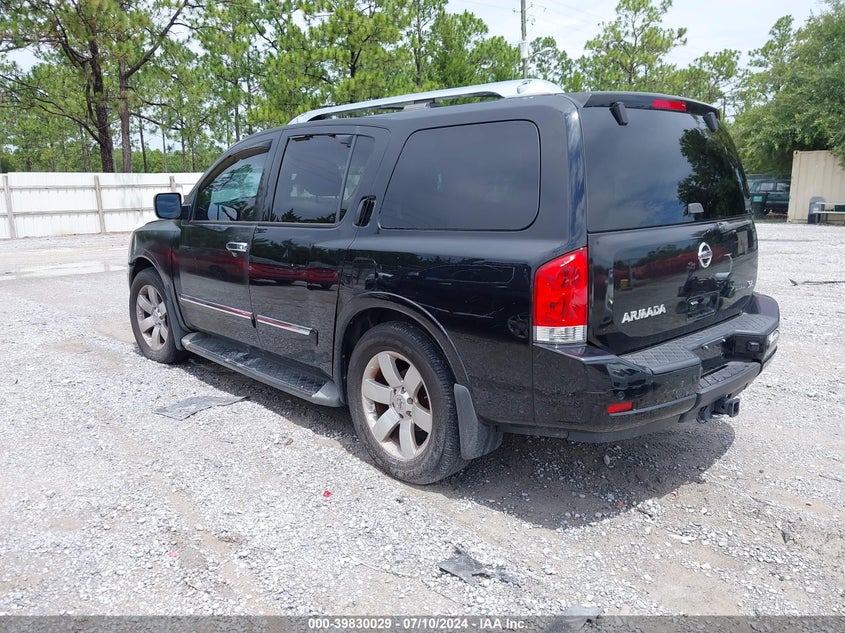 2012 Nissan Armada Sl VIN: 5N1BA0ND8CN606117 Lot: 39830029