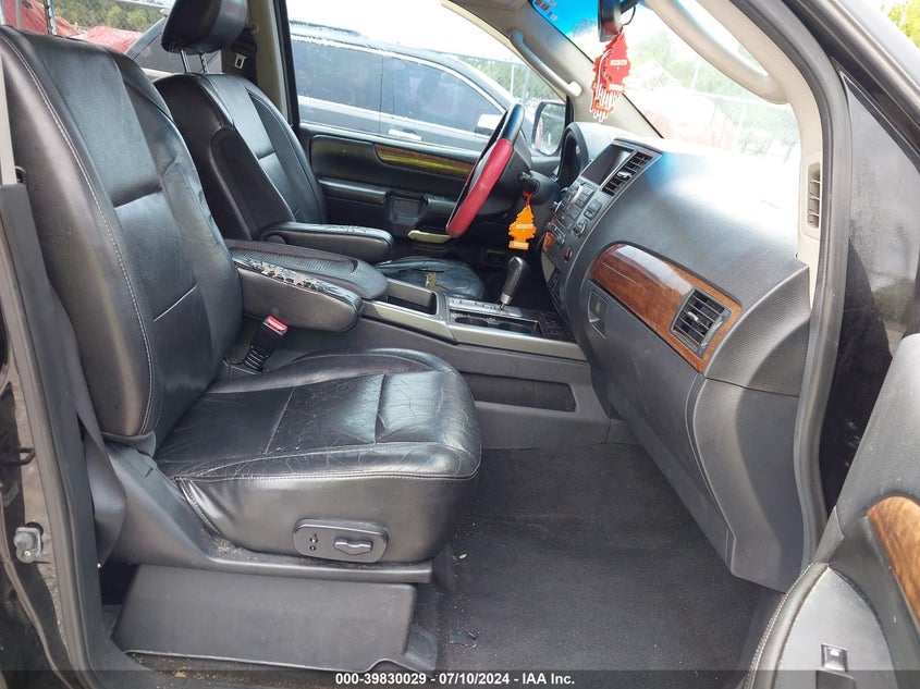 2012 Nissan Armada Sl VIN: 5N1BA0ND8CN606117 Lot: 39830029