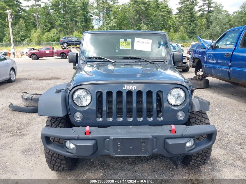 2016 Jeep Wrangler Rubicon Hard Rock VIN: 1C4BJWCG8GL261841 Lot: 39830030