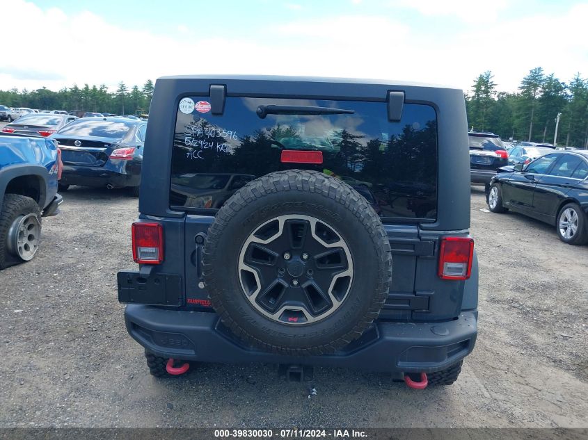 2016 Jeep Wrangler Rubicon Hard Rock VIN: 1C4BJWCG8GL261841 Lot: 39830030