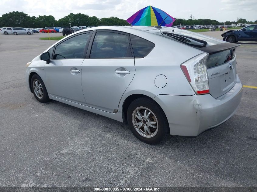 JTDKN3DU0A0050780 | 2010 TOYOTA PRIUS