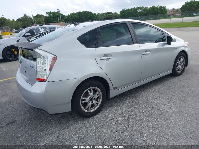 JTDKN3DU0A0050780 | 2010 TOYOTA PRIUS