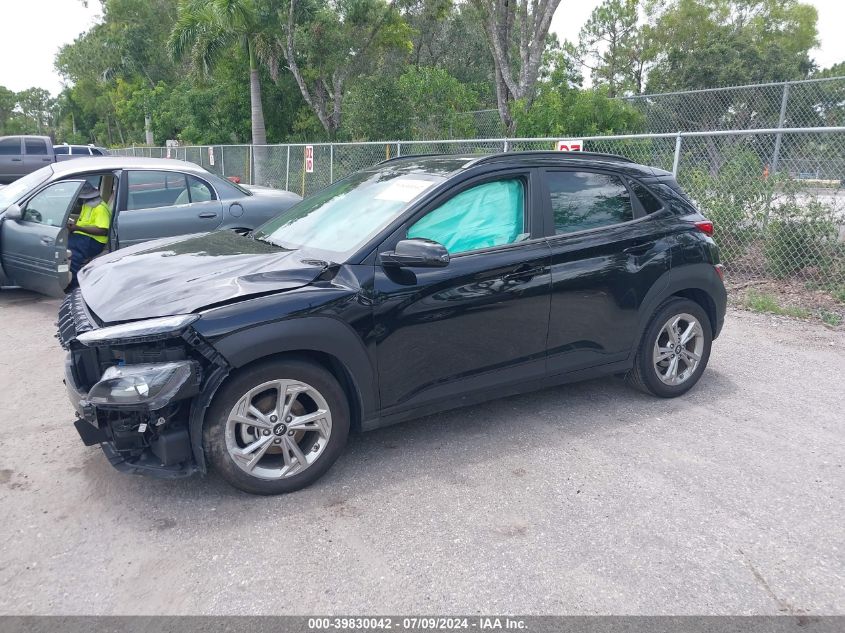 2023 Hyundai Kona Sel VIN: KM8K62AB9PU018756 Lot: 39830042