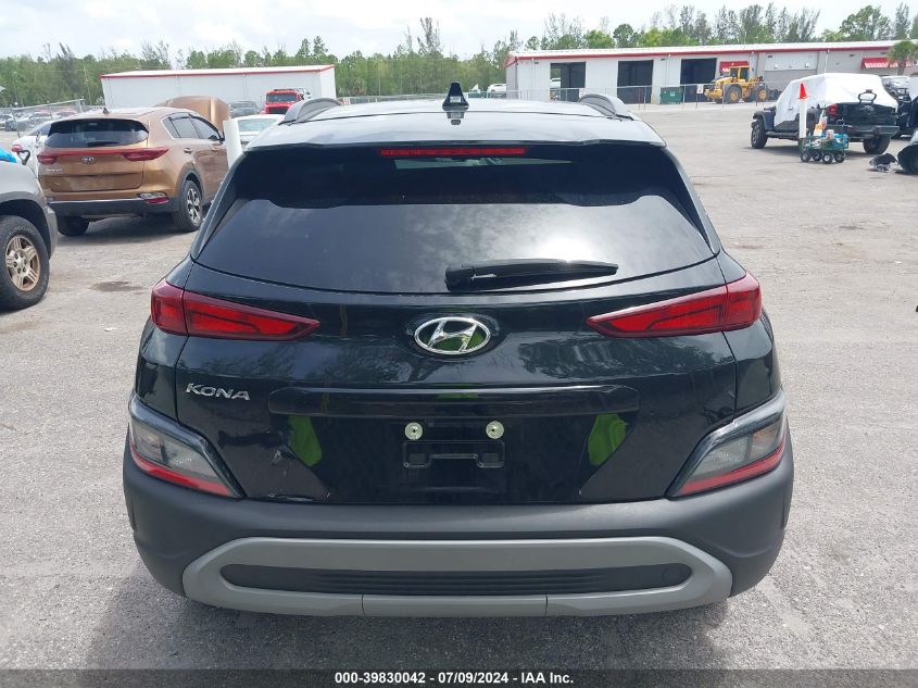 2023 Hyundai Kona Sel VIN: KM8K62AB9PU018756 Lot: 39830042