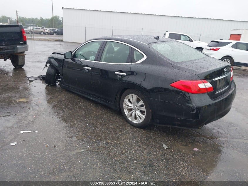 2011 Infiniti M37 VIN: 3N1BY1AR2BM371815 Lot: 39830053