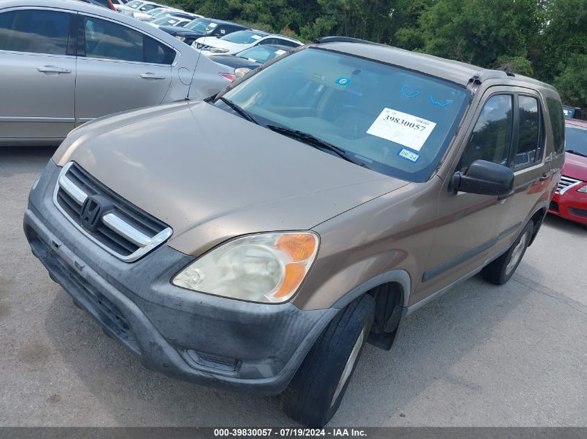 2004 Honda Cr-V Lx VIN: JHLRD68444C006168 Lot: 39830057