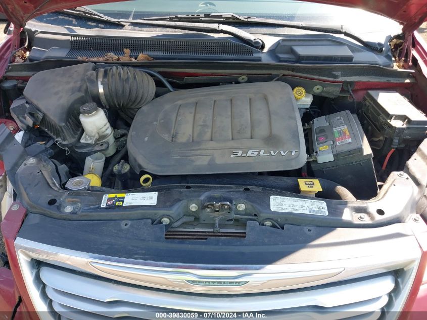 2013 Chrysler Town & Country Touring VIN: 2C4RC1BG9DR689059 Lot: 39830059