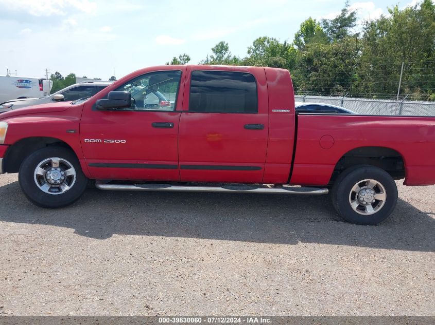 2006 Dodge Ram 2500 Slt VIN: 3D7KS29D56G129821 Lot: 39830060