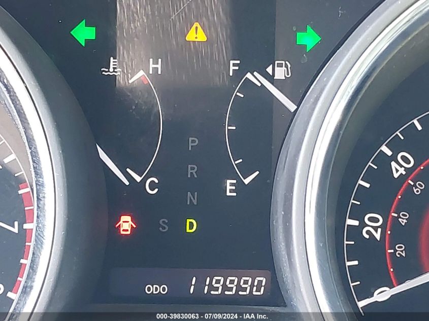 2012 Toyota Highlander Base V6 VIN: 5TDBK3EH1CS115789 Lot: 39830063