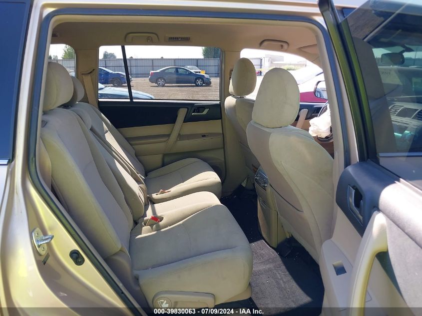 2012 Toyota Highlander Base V6 VIN: 5TDBK3EH1CS115789 Lot: 39830063