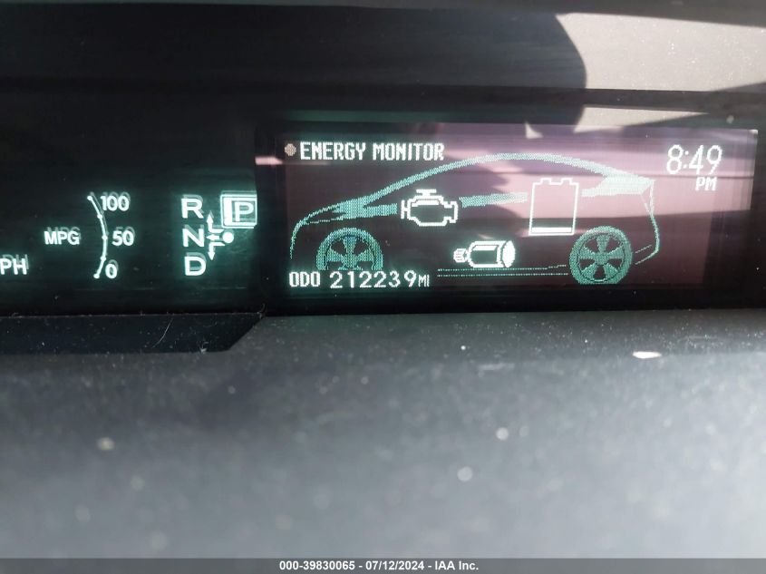 2010 Toyota Prius Iii VIN: JTDKN3DU1A0017643 Lot: 39830065