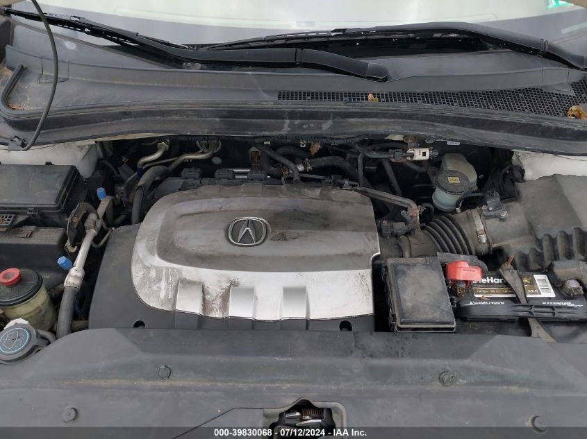 2010 Acura Mdx VIN: 2HNYD2H27AH520714 Lot: 39830068