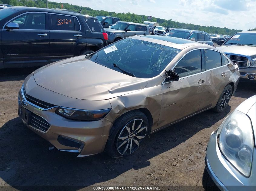 1G1ZD5ST4JF162107 2018 CHEVROLET MALIBU - Image 2