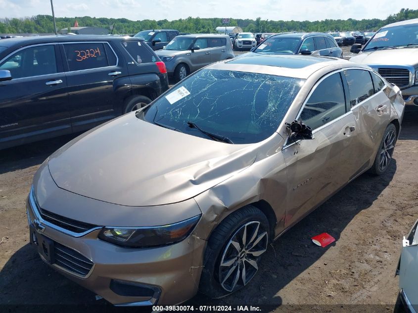 2018 Chevrolet Malibu Lt VIN: 1G1ZD5ST4JF162107 Lot: 39830074